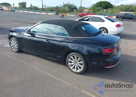 2018 Audi A5 Premium Plus из США, поврежденный, VIN WAUYNGF54JN008779